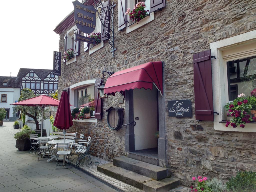 Hotel Garni Altes Winzerhaus Moselschaenke Kobern-Gondorf Bagian luar foto